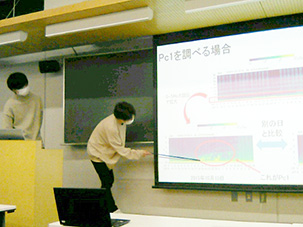 情報通信工学科中川研究室 4年卒論発表リハーサル12/17