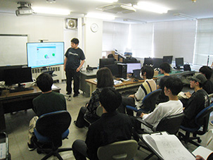 情報通信工学科 研究室見学2025.7.9