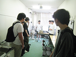 情報通信工学科 研究室見学2025.7.9