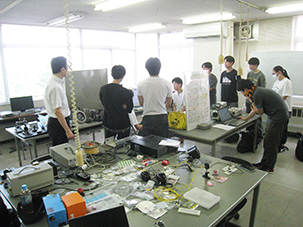 情報通信工学科 研究室見学2025.7.9