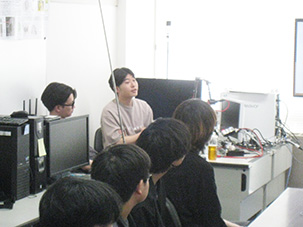 情報通信工学科 研究室見学2025.7.9