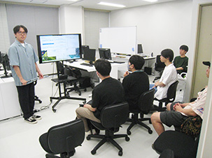 情報通信工学科 研究室見学2025.7.9