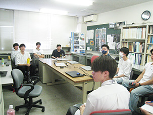 情報通信工学科 研究室見学2025.7.9
