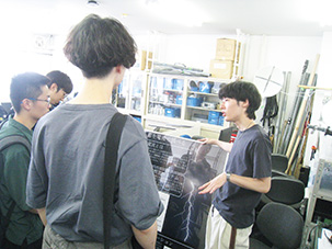 情報通信工学科 研究室見学2025.7.9