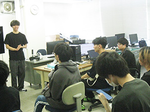 情報通信工学科 研究室見学2025.7.9