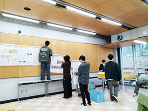 中川研 オープンキャンパス設営 2025.10.10