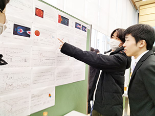 東北工業大学情報通信工学科卒業研修ポスター発表会