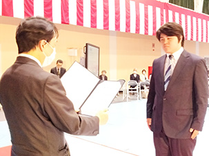 情報通信工学科学位授与式