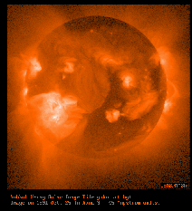 XŌztASolar flare seen in x-rays